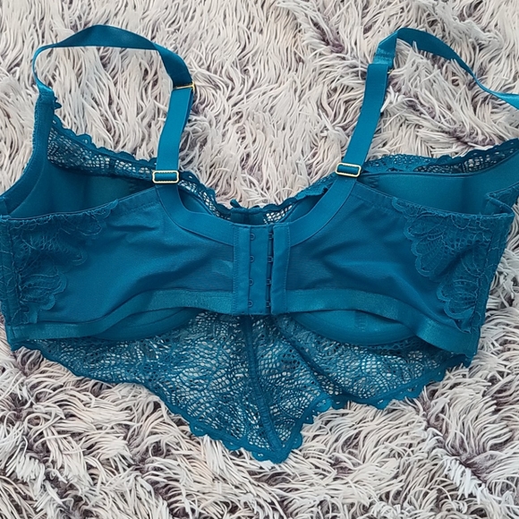 Cacique Pointed Longline French Balconette Bra - Picture 4 of 7